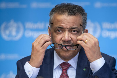 Tedros, svetska zdravstvena organizacija 