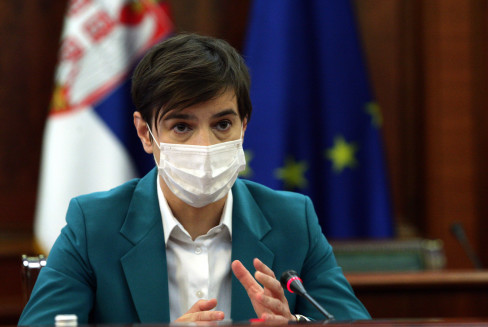 Premijerka Srbije Brnabić