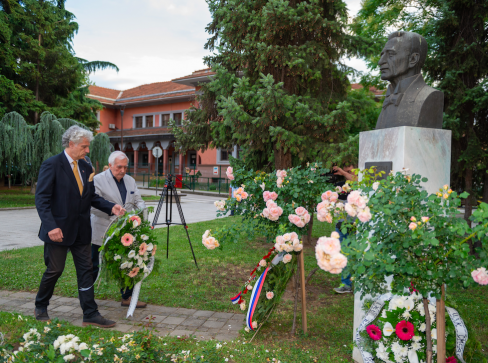 Nušićevi dani polaganje venca