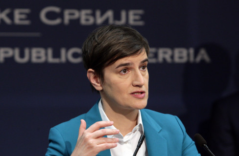 Premijerka Srbije ana brnabic