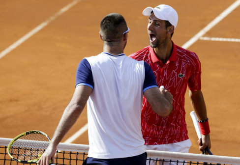 Novak Đoković i Viktor Troicki 