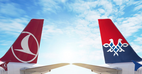 Air Serbia and Turkish Airlines