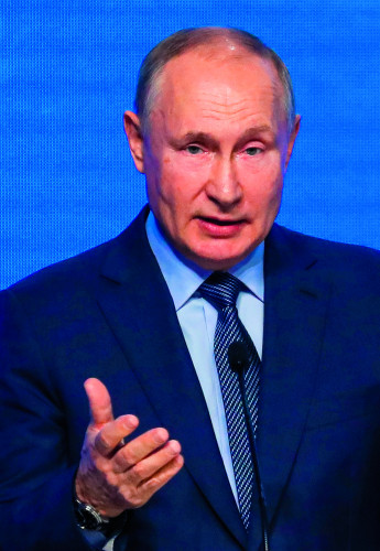 Vladimir Putin 1.11.2021.