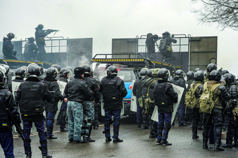 Neredi u Kazahstanu 17.1.2022.