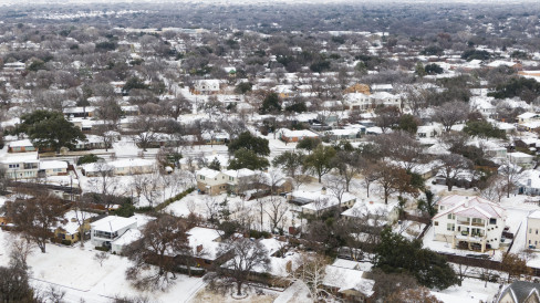 Snežna oluja u teksasu 