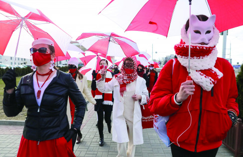 BELARUS ANTI GOVERNMENT PROTESTS 