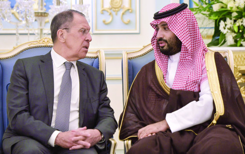 Sergej Lavrov i Muhamed bin Salman 28.3.2022.