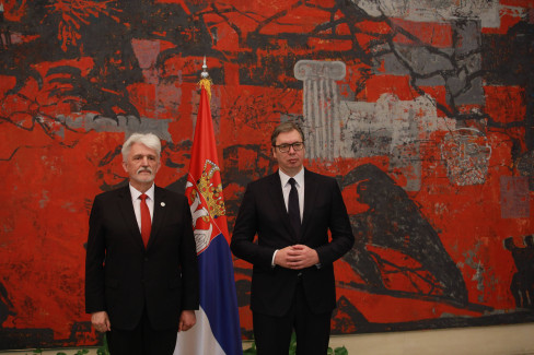 Vučić i ambasador Ukrajine 