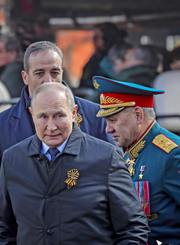Šojgu i  Putin 17. 5. 2024. 