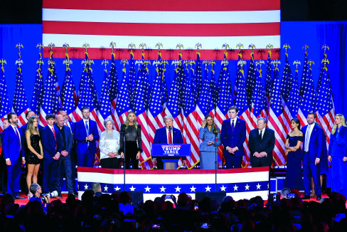 Donald Tramp 8. 11. 2024.